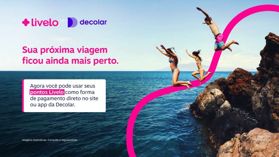 Decolar amplia parceria com Livelo e passa a aceitar pontos como forma de pagamento em todos os canais de vendas